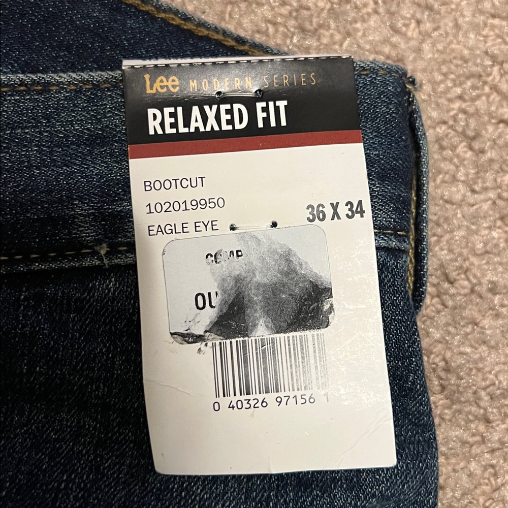 Lee Men's Relaxed Fit Denim Jeans - Picture 4 of 6
